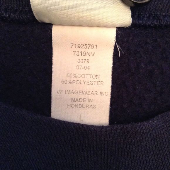 VTG Lee Heavyweight Crewneck Sweatshirt Adult L 90s Winter Snowman Graphic Ski - Picture 8 of 8